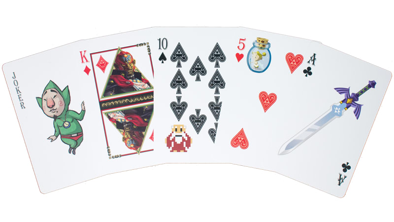 Zelda playing cards sale